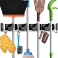 Support de balai Holikme - Fixation murale en métal pour l'organisation du garde-manger