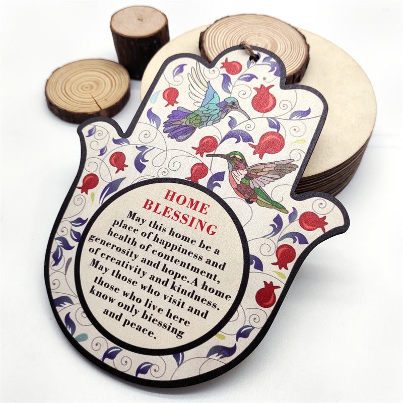 Home Decorations Wooden Hangings Eid Decorations (MR071)