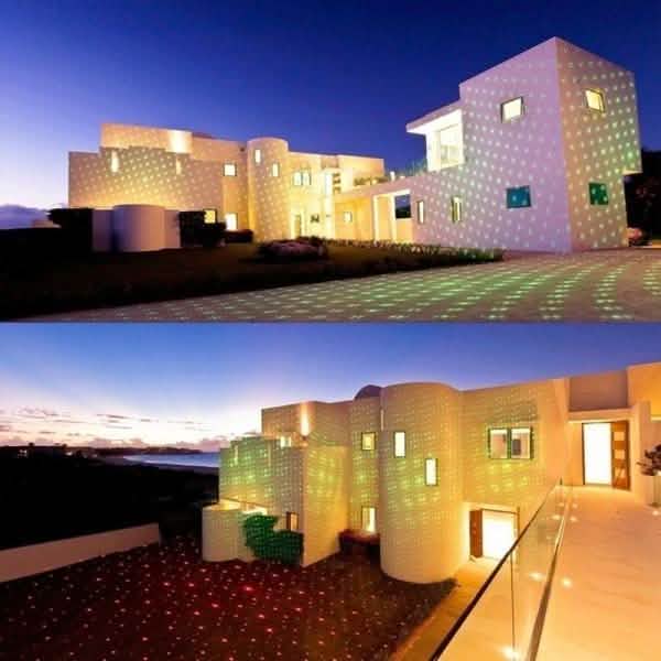 Hot Outdoor Indoor Waterproof Green & Red Laser Projector Light