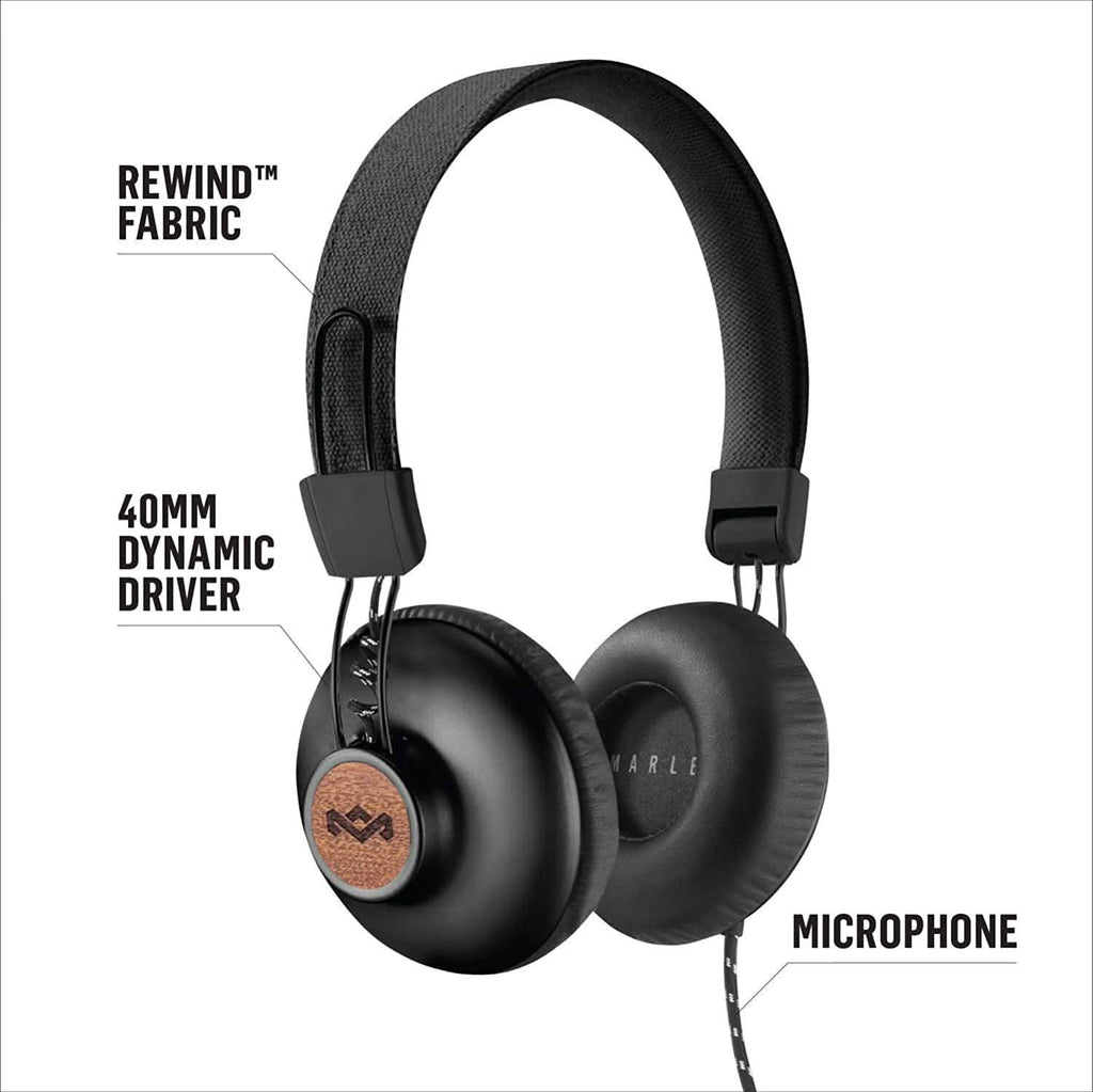 House of Marley ポジティブバイブレーション2 オーバーイヤー有線ヘッドホン