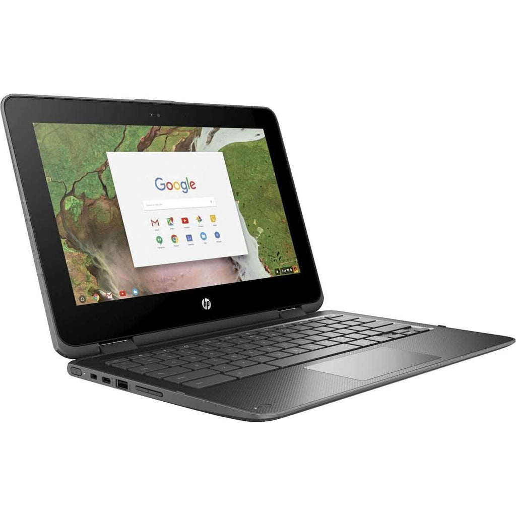 HP X360 G1 Chromebook 2-en-1 tactile 11,6" Intel N3350, 1,10 GHz, 4 Go de RAM, 16 Go (reconditionné)