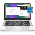 HP 14a-na0220nr, 14" HD Chromebook Intel Celeron N4120, 4GB RAM, 64GB eMMC (Refurbished)