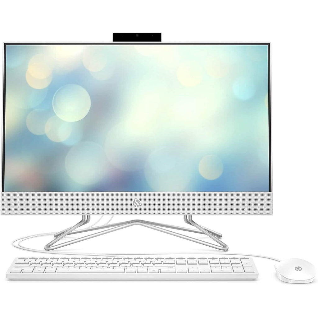 HP 22インチオールインワンデスクトップ AMD Athlon Silver 4GB RAM 256GB SSD Windows 11 Home（リファービッシュ品）