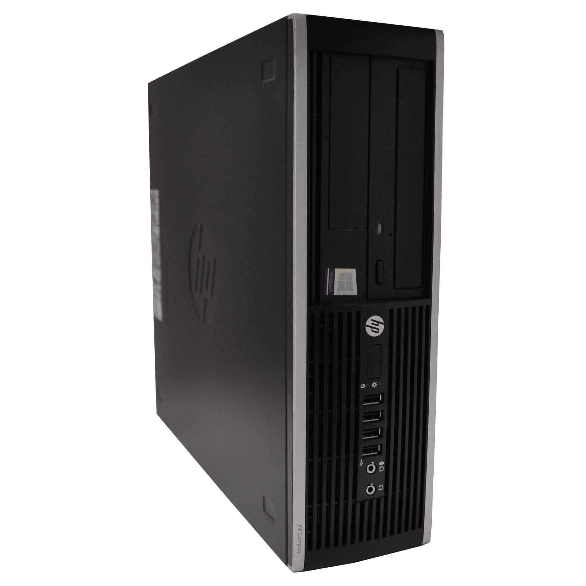 HP Compaq 6300 Desktop Computer PC 3.20 GHz Intel i5 Quad Core Gen 3 with 24" FlatScreen Monitor (Refurbished)