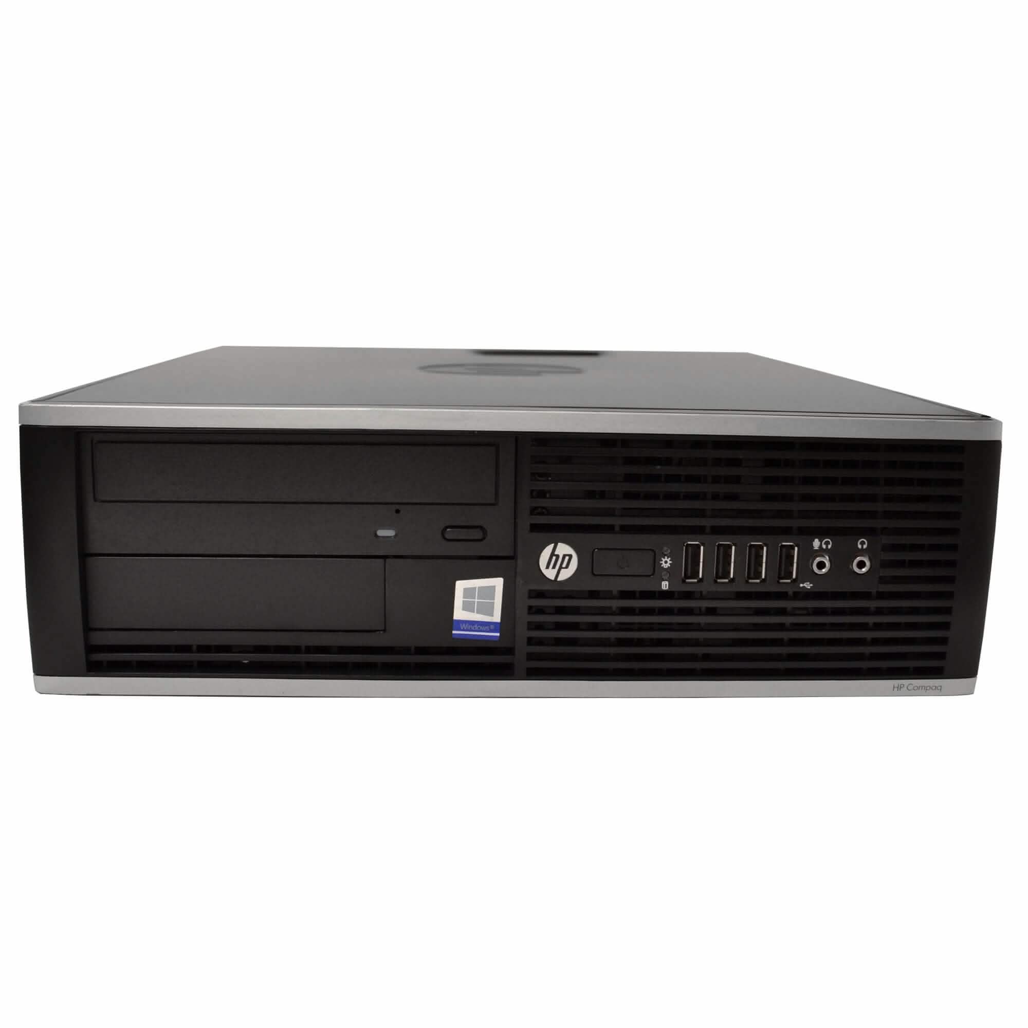 HP Compaq 6300 Desktop Computer PC 3.20 GHz Intel i5 Quad Core Gen 3 with 24" FlatScreen Monitor (Refurbished)