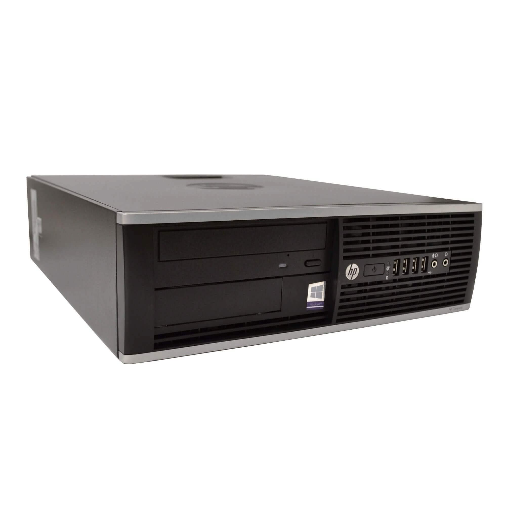 HP Compaq 6300 Desktop Computer PC 3.20 GHz Intel i5 Quad Core Gen 3 with 24" FlatScreen Monitor (Refurbished)