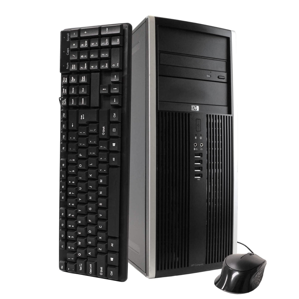 HP Compaq Elite 8100 Tower Computer PC with 22" Wide Screen Monitor (Refurbished)