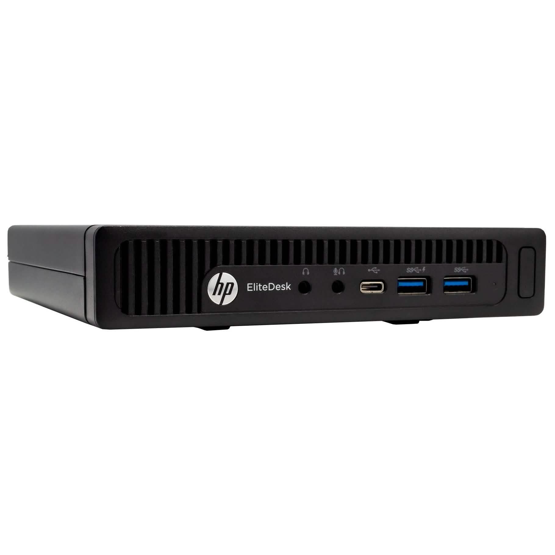 PC compact HP EliteDesk 800G1, SSD 240 Go, Windows 10 Professionnel (Reconditionné)