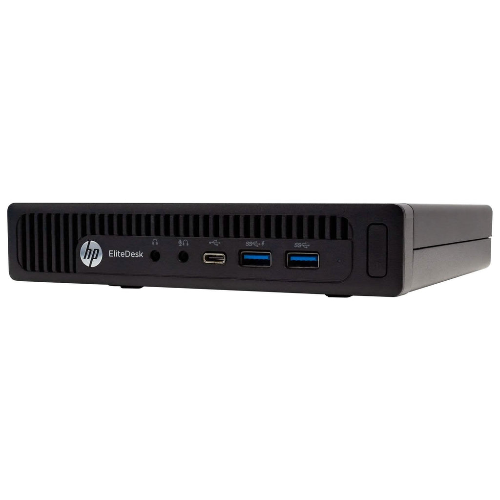 PC compact HP EliteDesk 800G1, SSD 240 Go, Windows 10 Professionnel (Reconditionné)