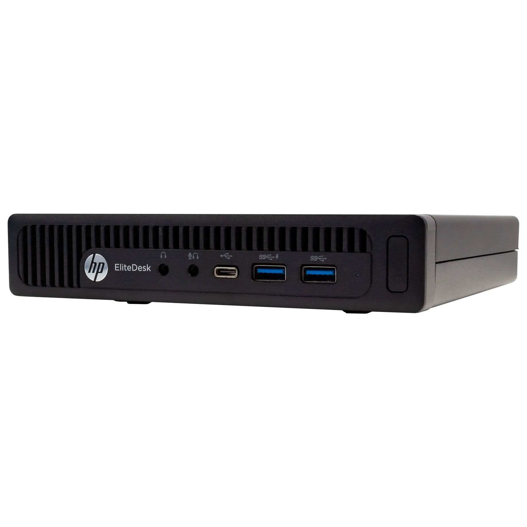 PC compact HP EliteDesk 800G1, SSD 240 Go, Windows 10 Professionnel (Reconditionné)