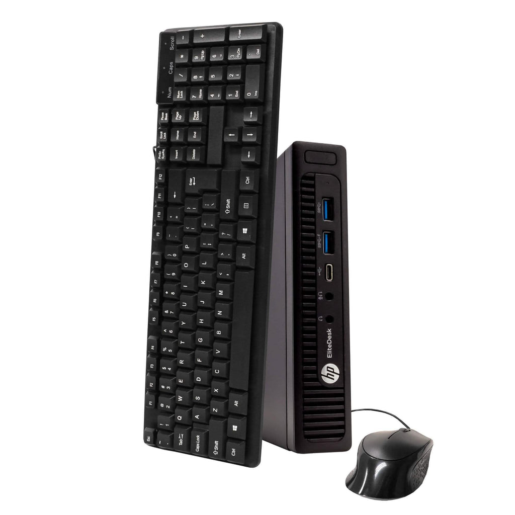 PC compact HP EliteDesk 800G1, SSD 240 Go, Windows 10 Professionnel (Reconditionné)