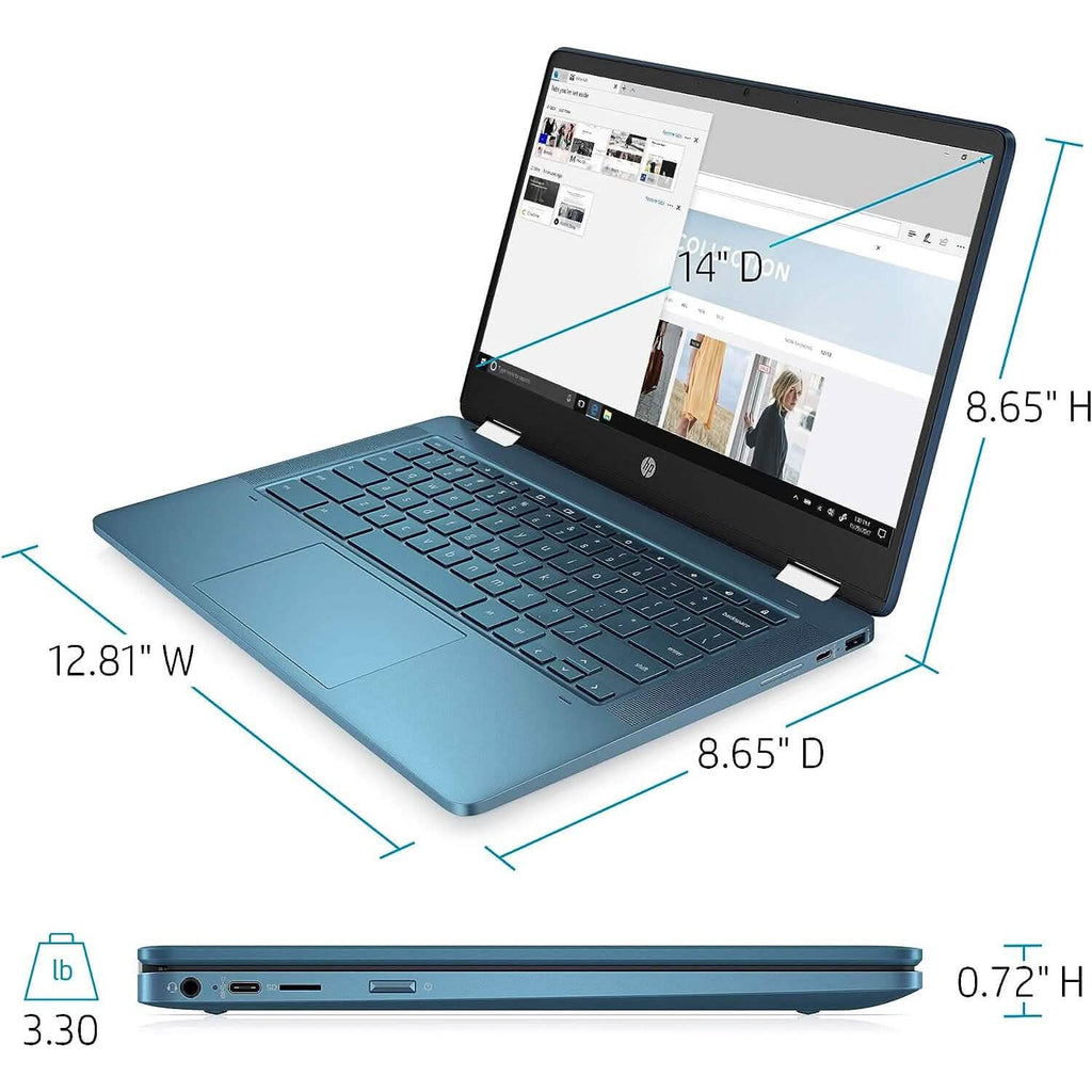 HP ラップトップ X360 14a Chromebook 14インチ HD タッチスクリーン（リファービッシュ品）