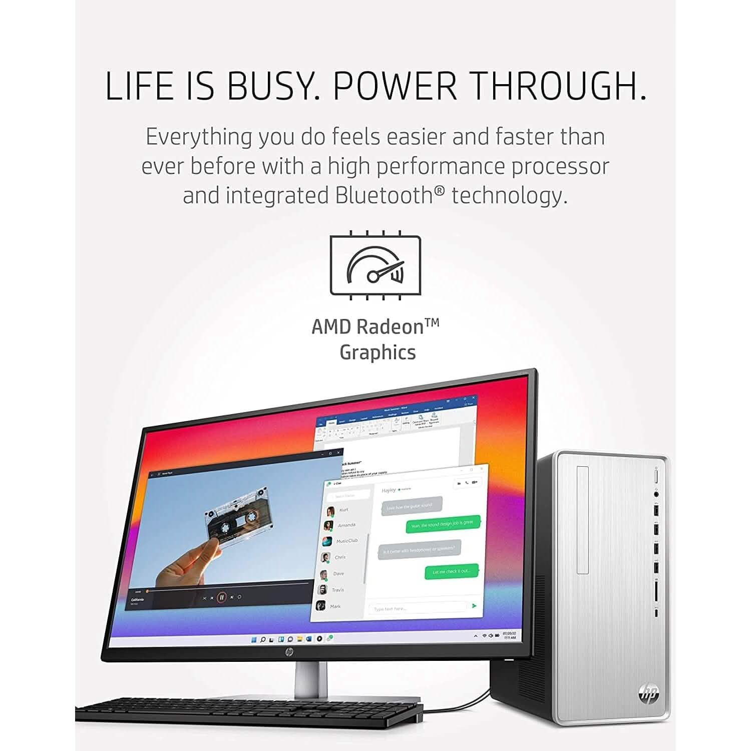 HP Pavilion TP01-2019 Desktop Mini Tower (Refurbished)
