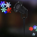 LED Christmas Moving Snowflake Lights Show Laser Projector