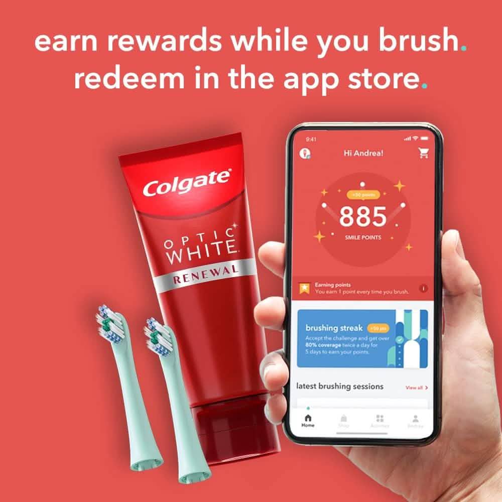 Kit de brosse à dents électrique intelligente hum by Colgate