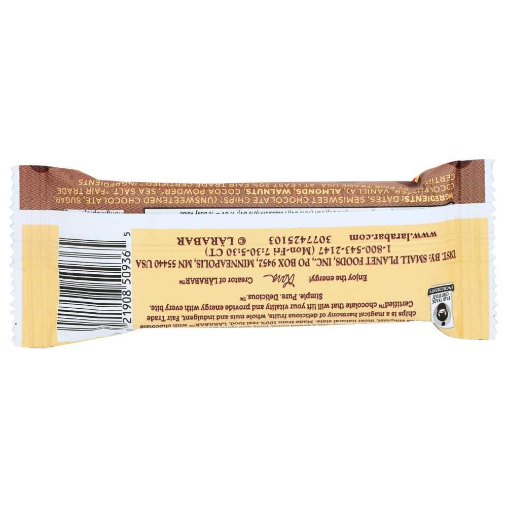 LARABAR: Chocolate Chip Brownie Bar, 1.6 oz
