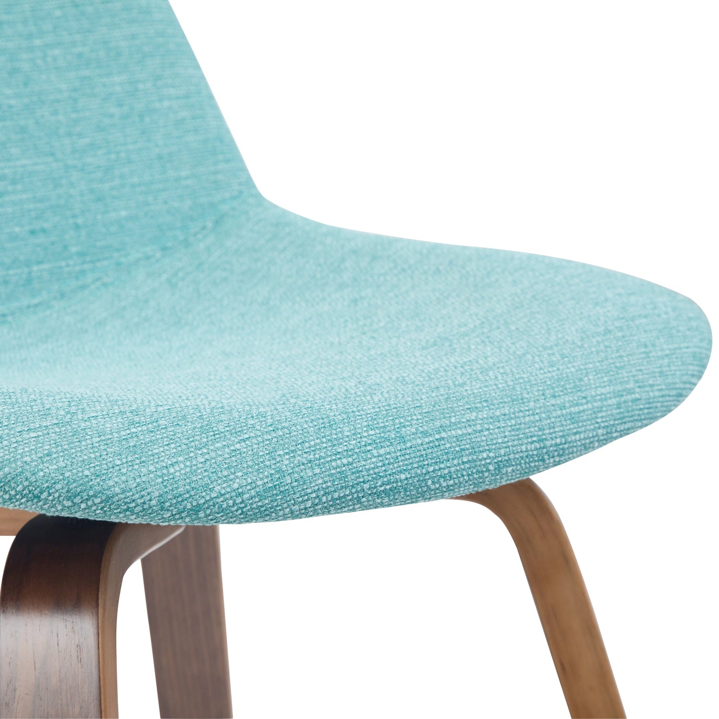 Randolph 28 Inch Seat Height Bentwood Counter/Bar Height Stool in Aqua