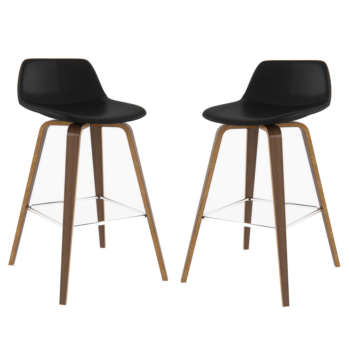 Randolph 28 Inch Seat Height Bentwood Counter/Bar Height Stool