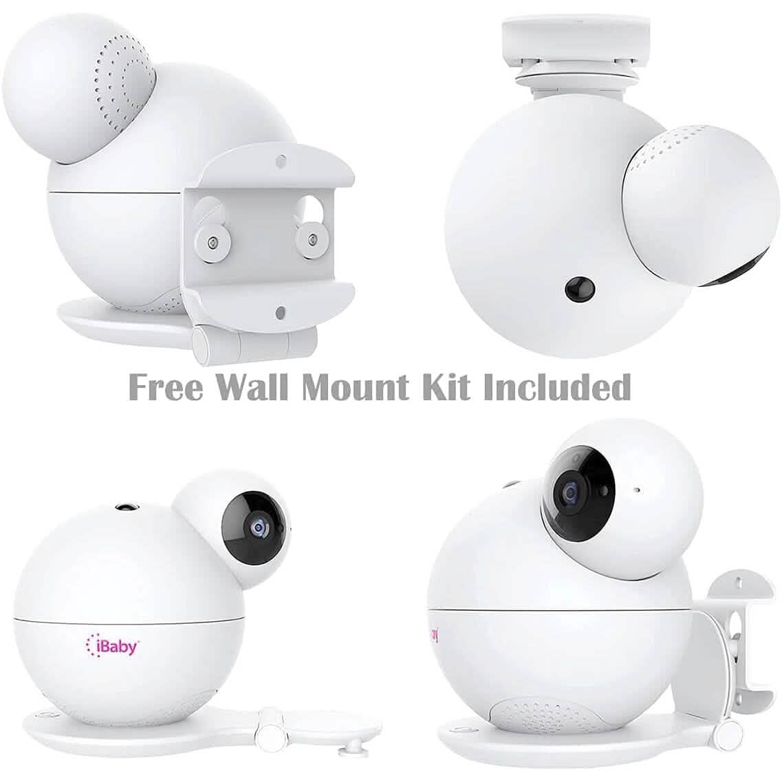 iBaby M8 Moniteur Bébé Connecté 2K, Panoramique 355°, Inclinaison 110° et Audio Bidirectionnel (Reconditionné)