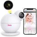 iBaby M8 Moniteur Bébé Connecté 2K, Panoramique 355°, Inclinaison 110° et Audio Bidirectionnel (Reconditionné)