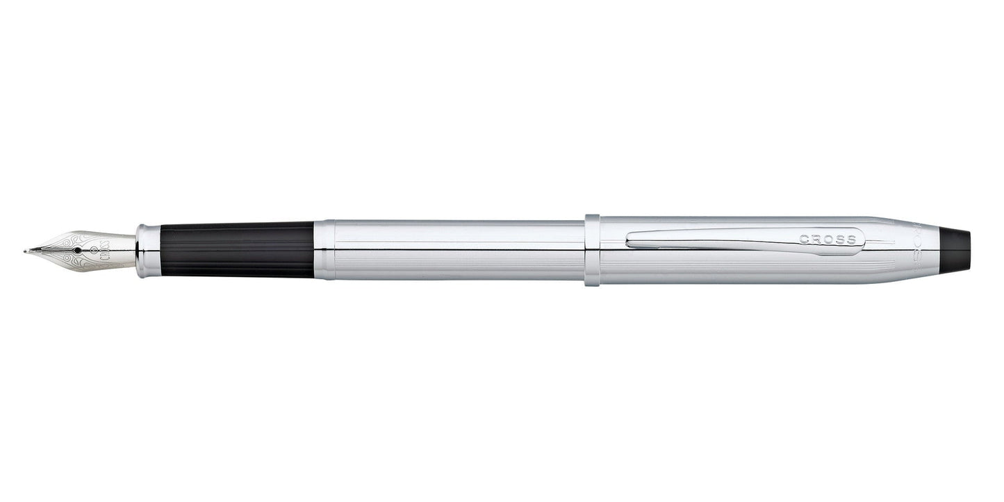 Century® II Lustrous Chrome Medium Nib Fountain Pen