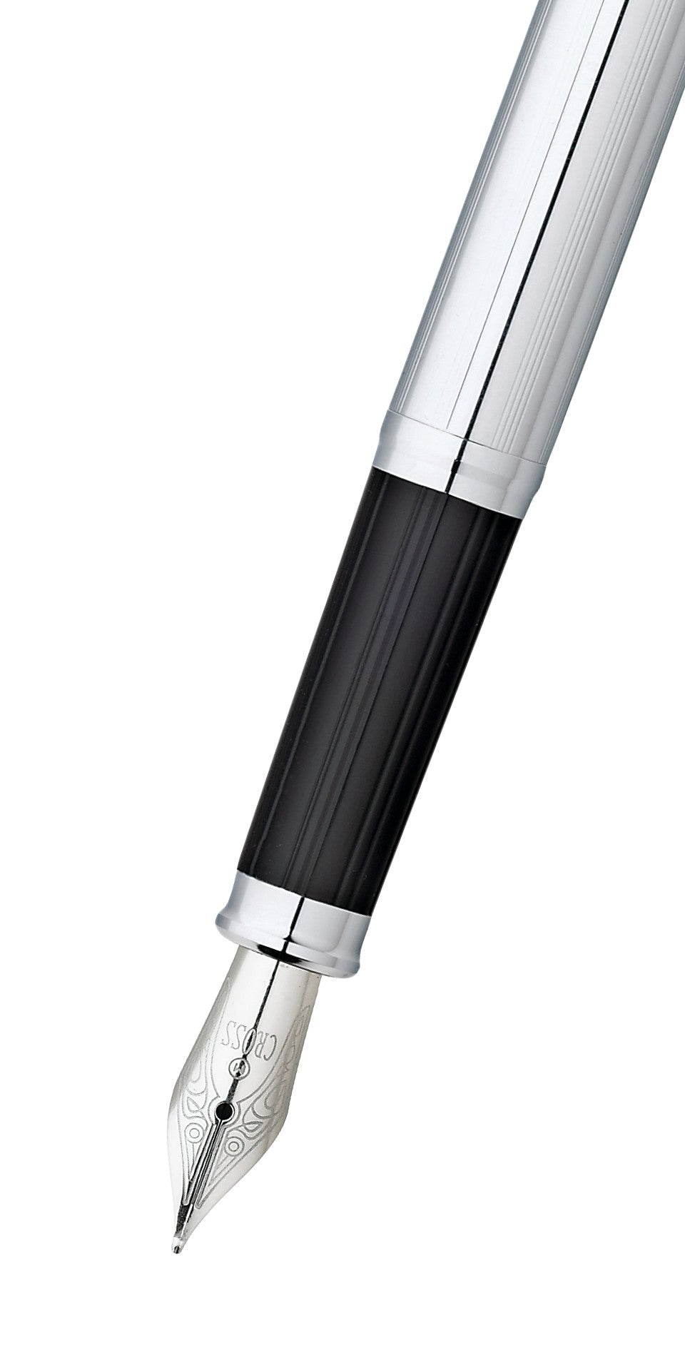 Century® II Lustrous Chrome Medium Nib Fountain Pen