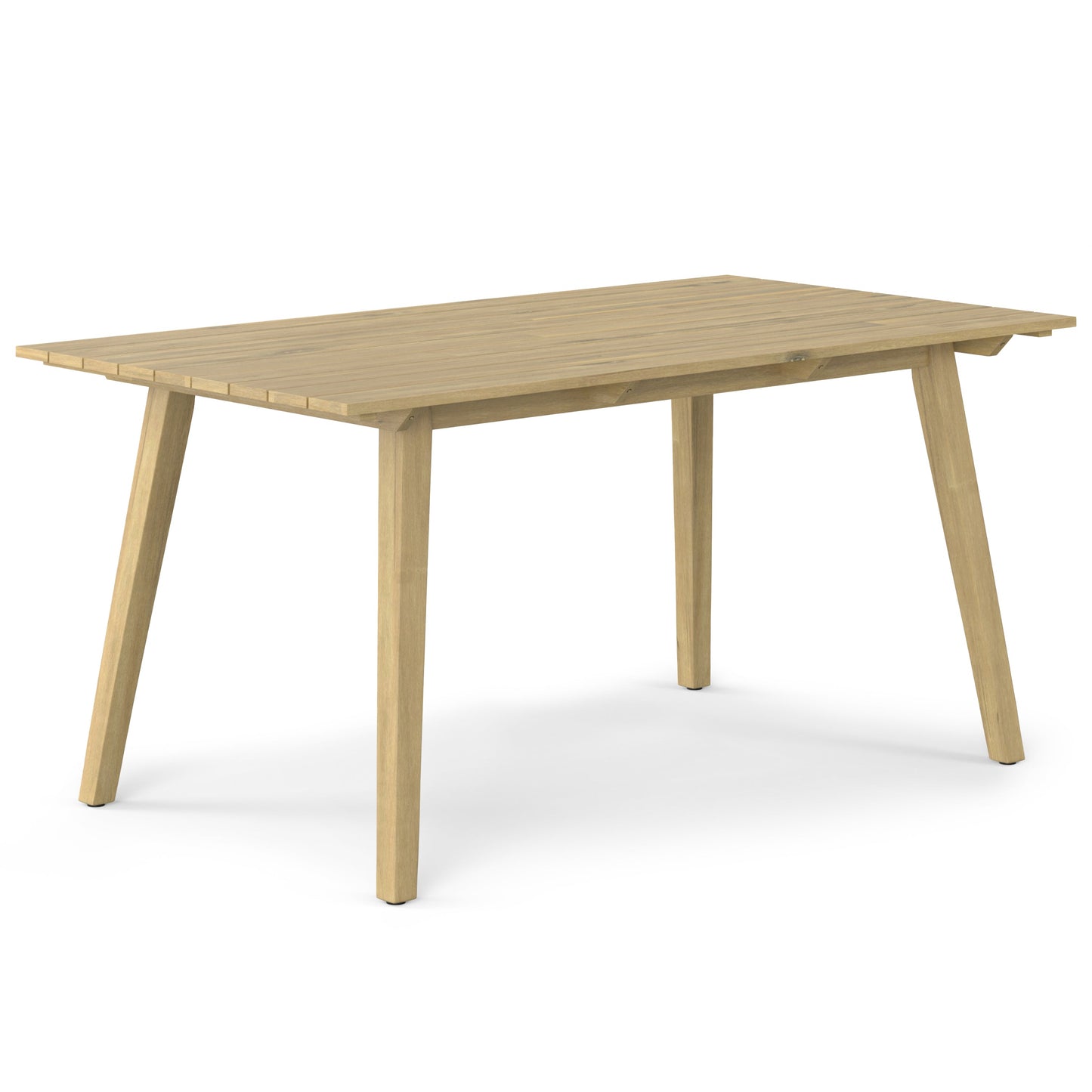 Kona Outdoor Dining Table - Light Teak