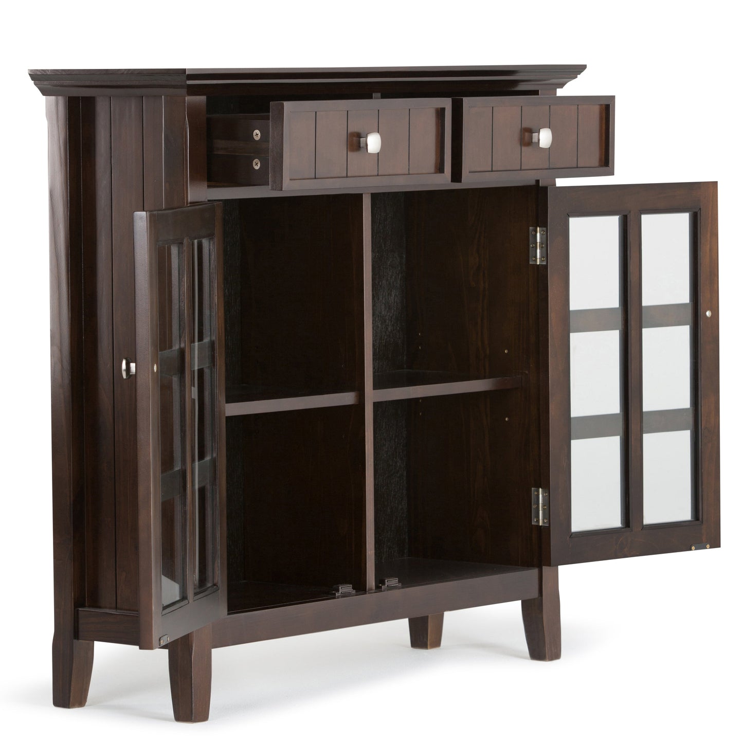 Acadian Entryway Storage Cabinet - Brunette