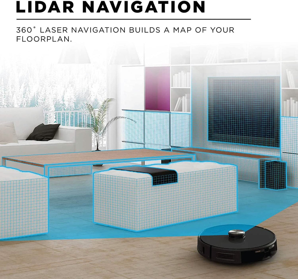 iHome AutoVac Nova Self Empty Robot Vacuum