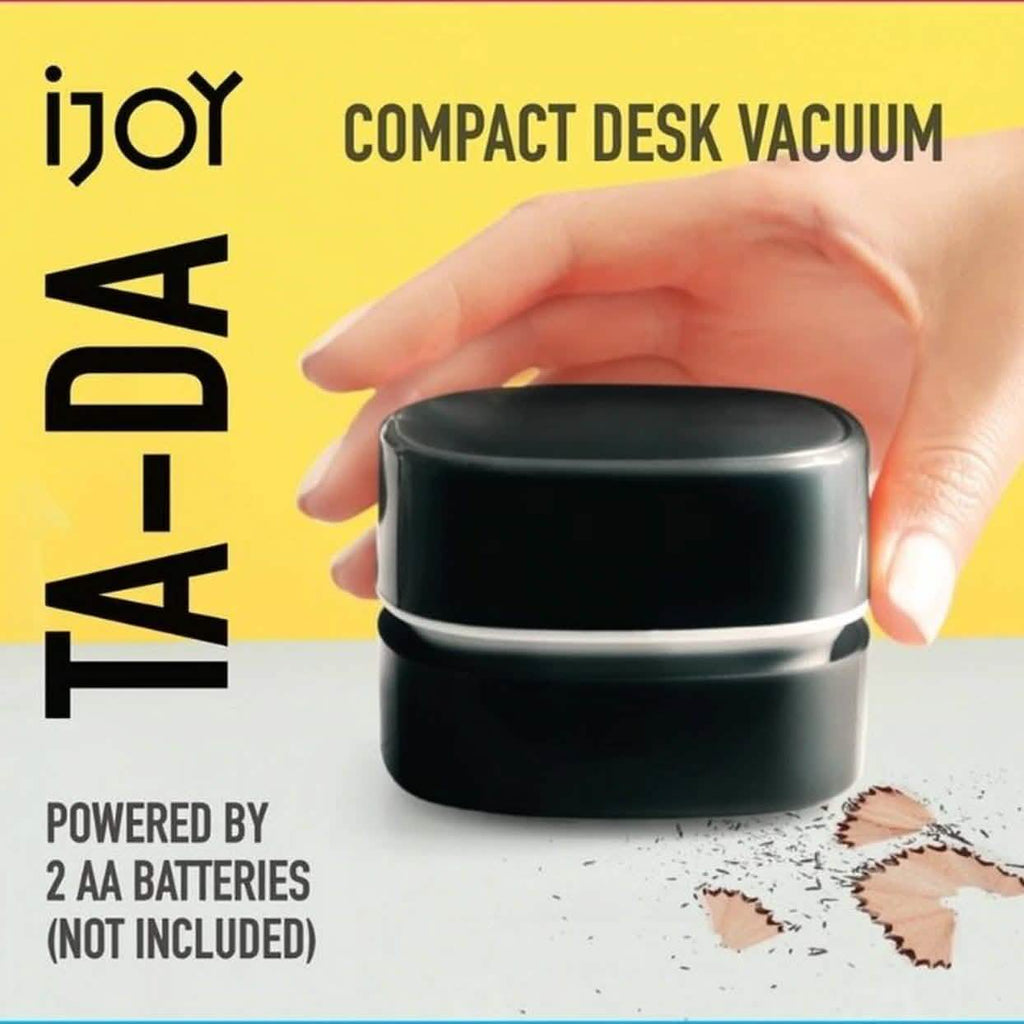 iJoy Ta-Da Battery Powered Mini Desktop Vacuum Cleaner