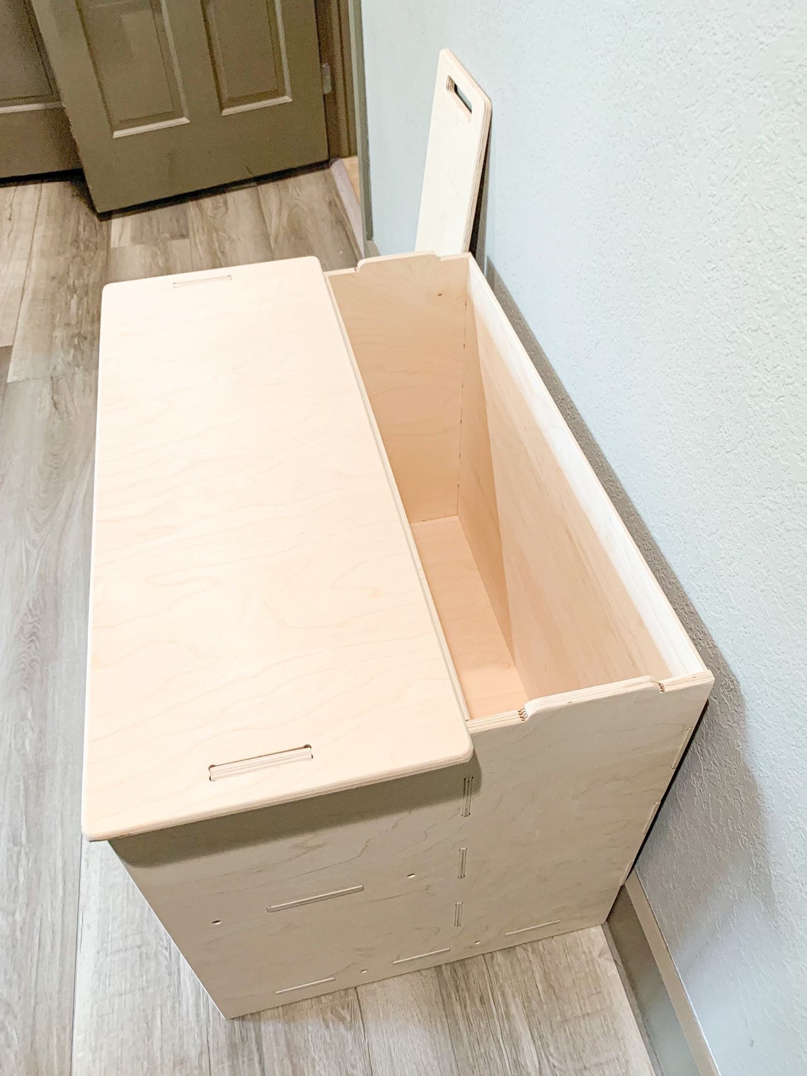 BEAU- Toy Shelf + Hidden Storage 31"