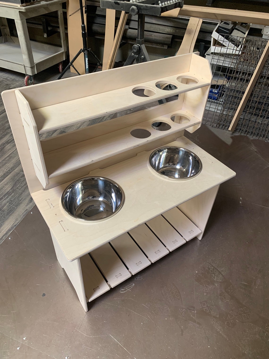 MONICA- Potting Station- Double Basin