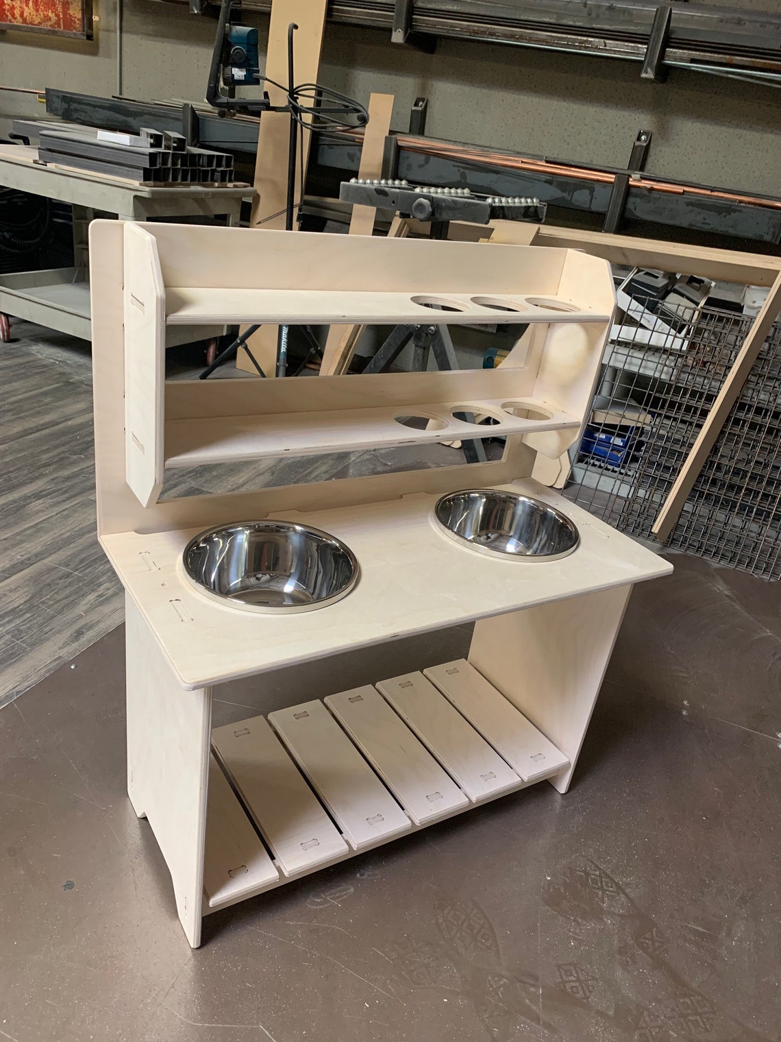 MONICA- Potting Station- Double Basin