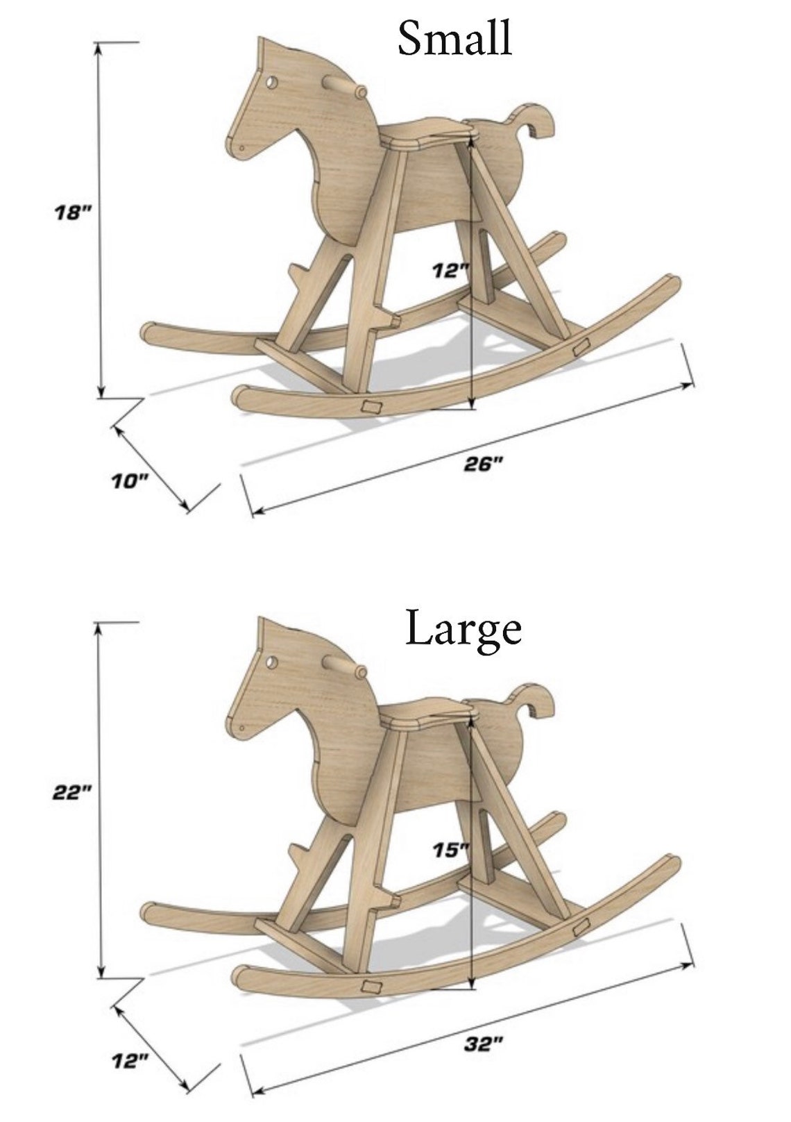 ROCKY- Rocking Horse