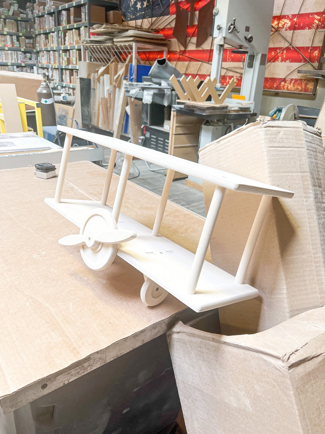 HUGHES- Airplane Wall Shelf