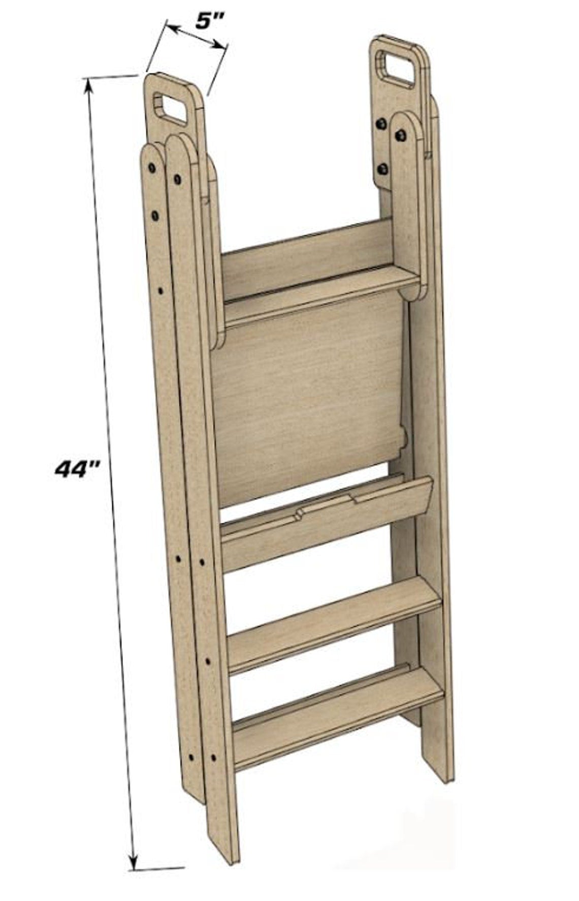 BLAZE- Collapsible Kitchen Stool