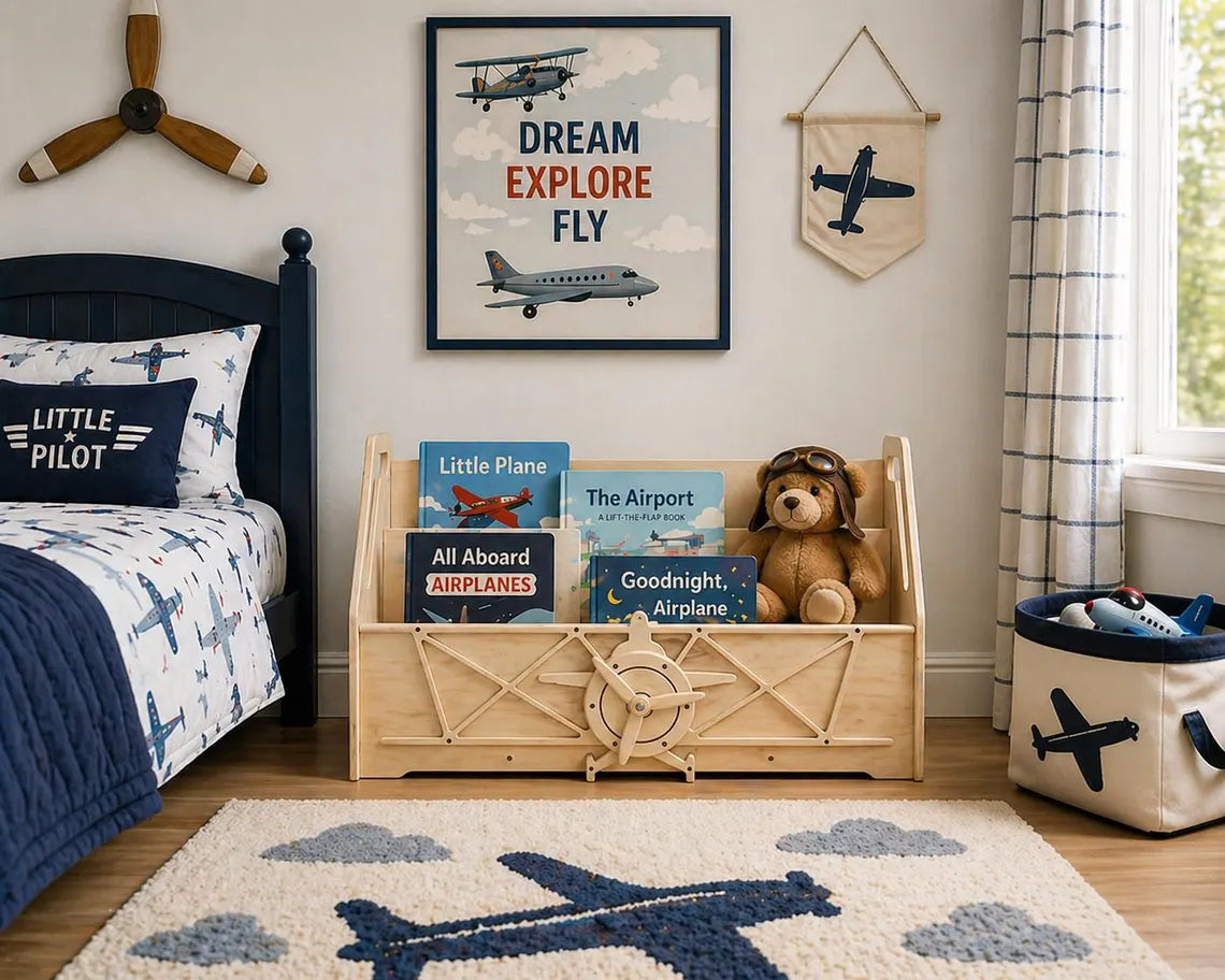 EARHART- Airplane Bookshelf