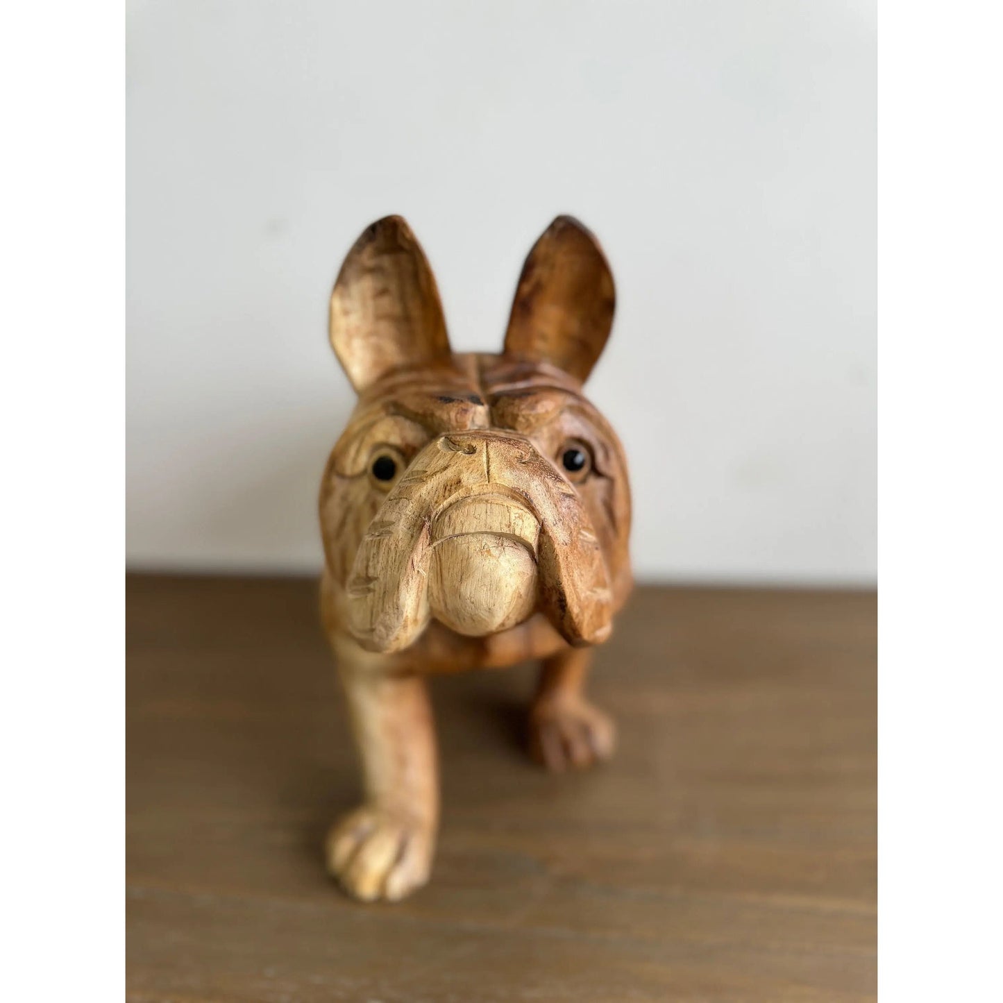 Hand Carved Bulldog (Large)