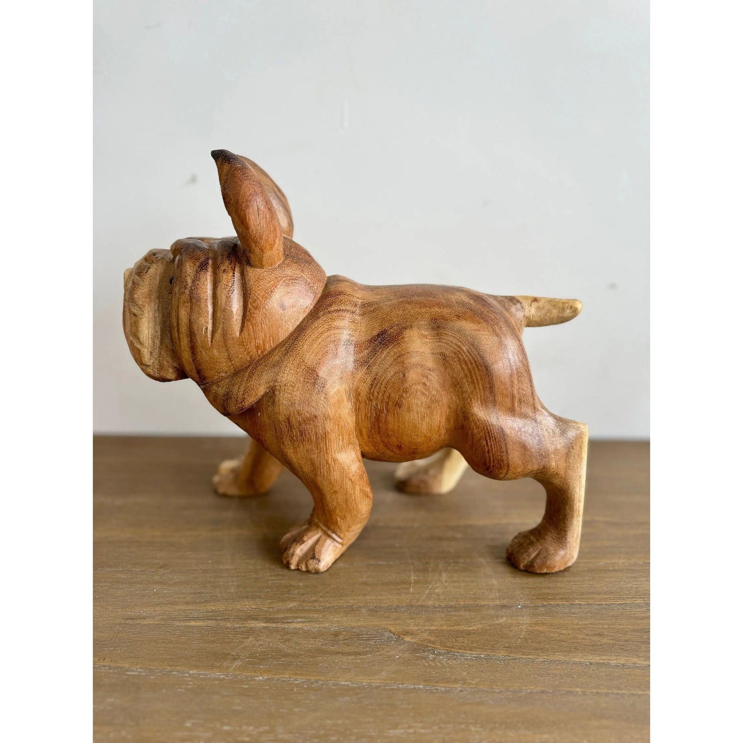 Hand Carved Bulldog (Large)