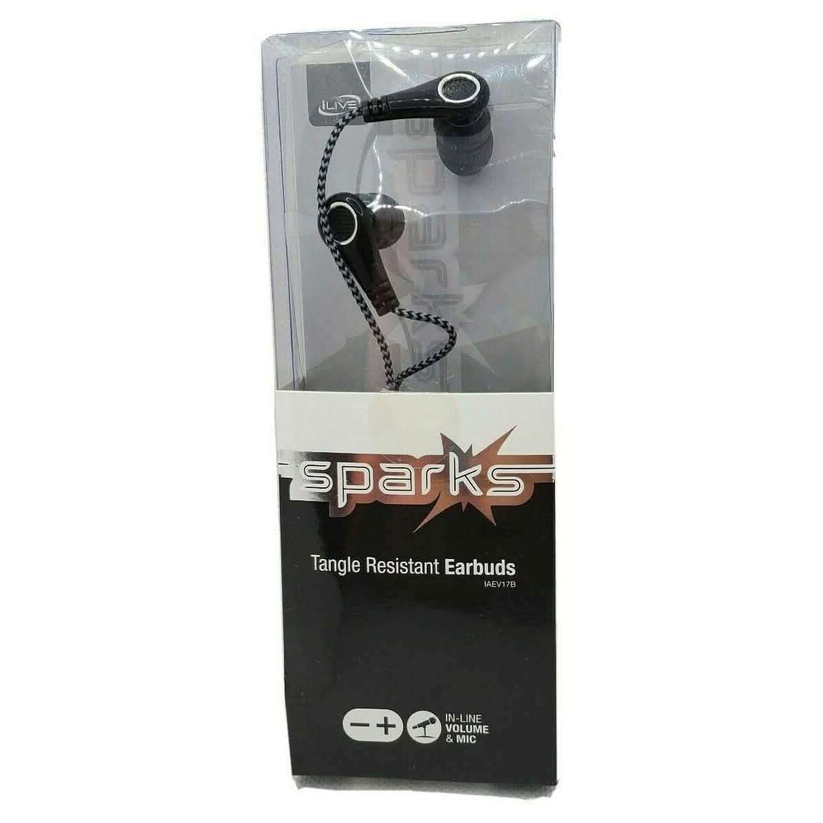 iLive Sparks 有線絡まり防止イヤホン