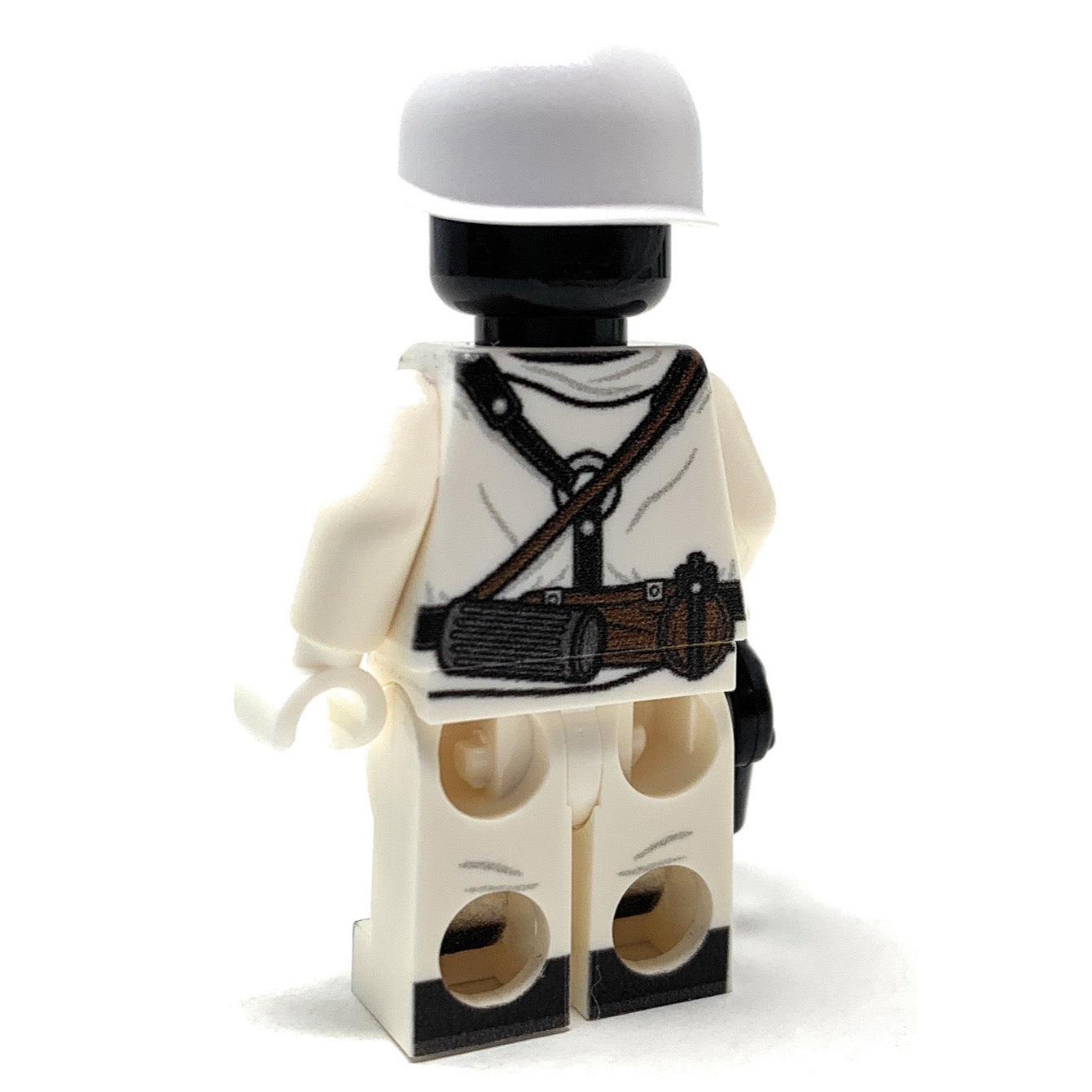 Minifig Militaire Soldat d'Hiver Allemand Seconde Guerre Mondiale avec MP40