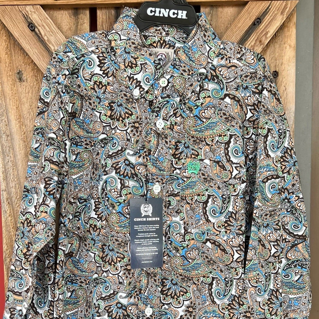 Paisley marron | Cinch pour garçons