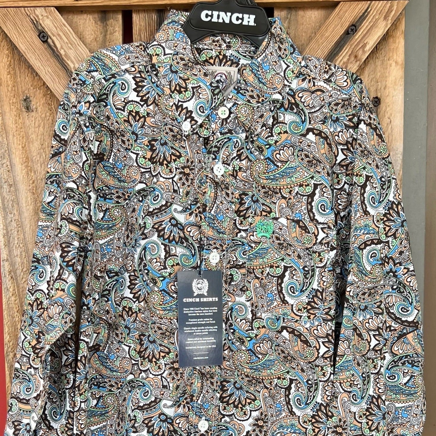 Paisley marron | Cinch pour garçons