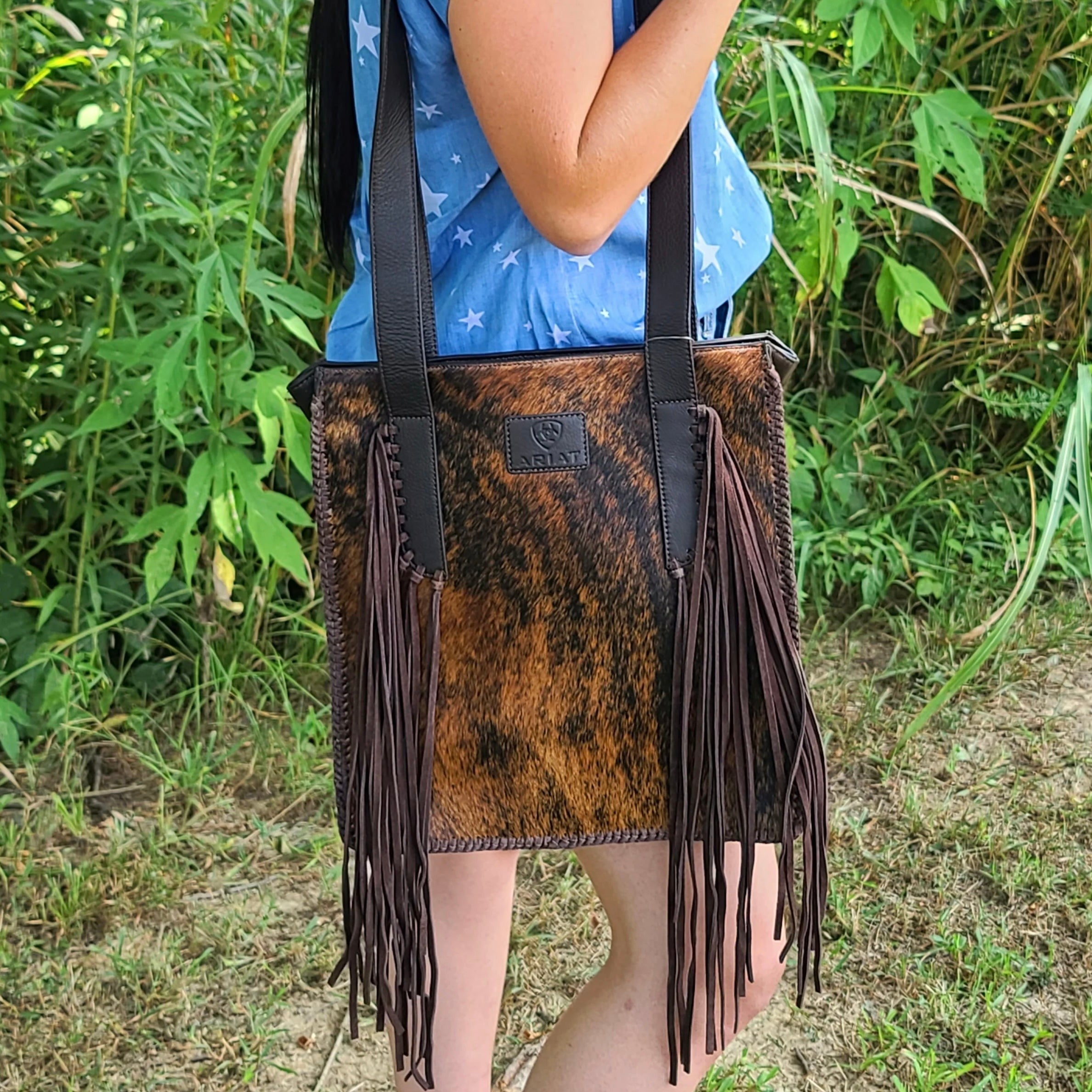 Scarlett Calf Hair Tote | Ariat