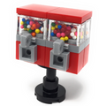 Double distributeur de boules de gomme