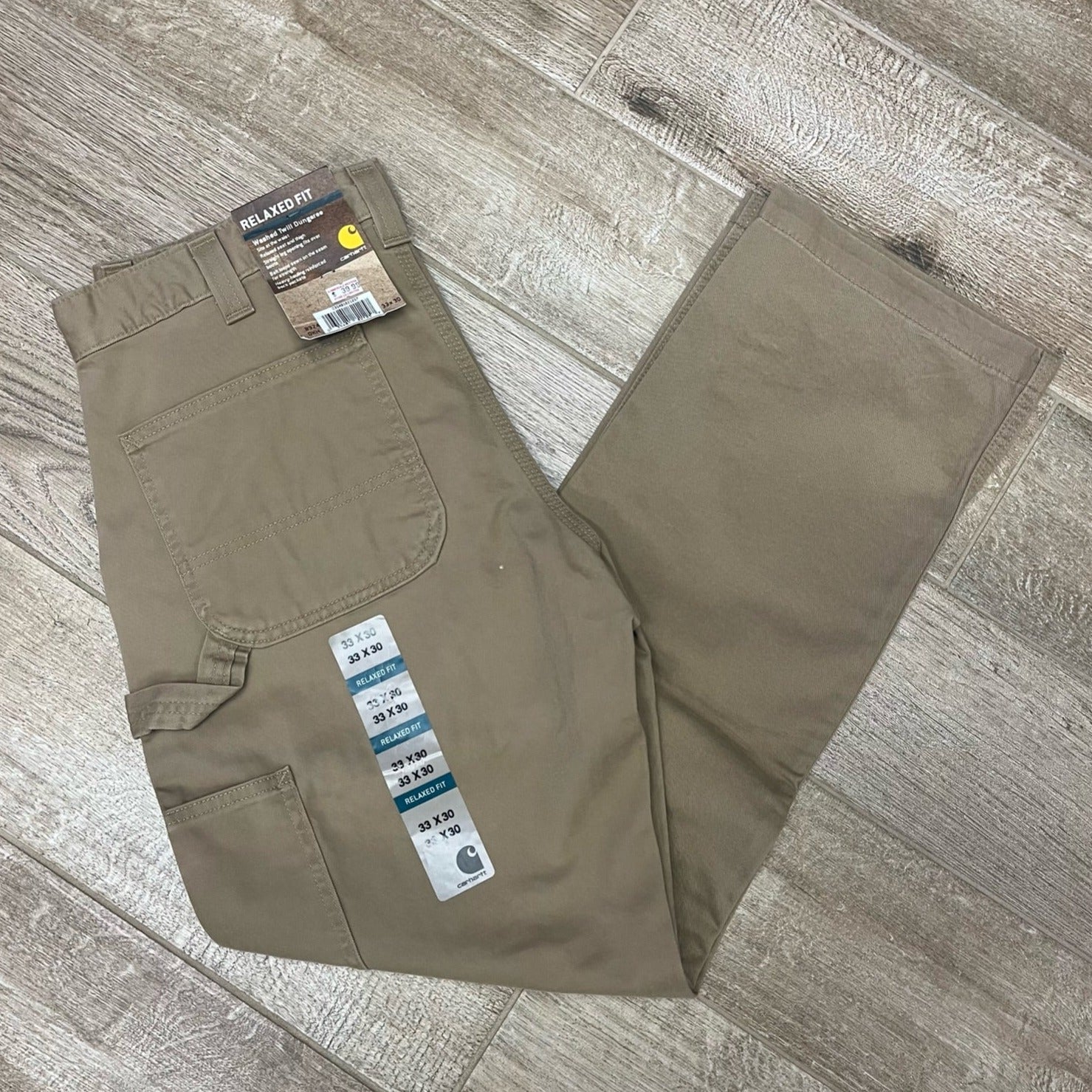 Pantalon de charpentier fin kaki | Carhartt