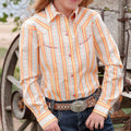 Peach Western Stripe | Cruel Girl