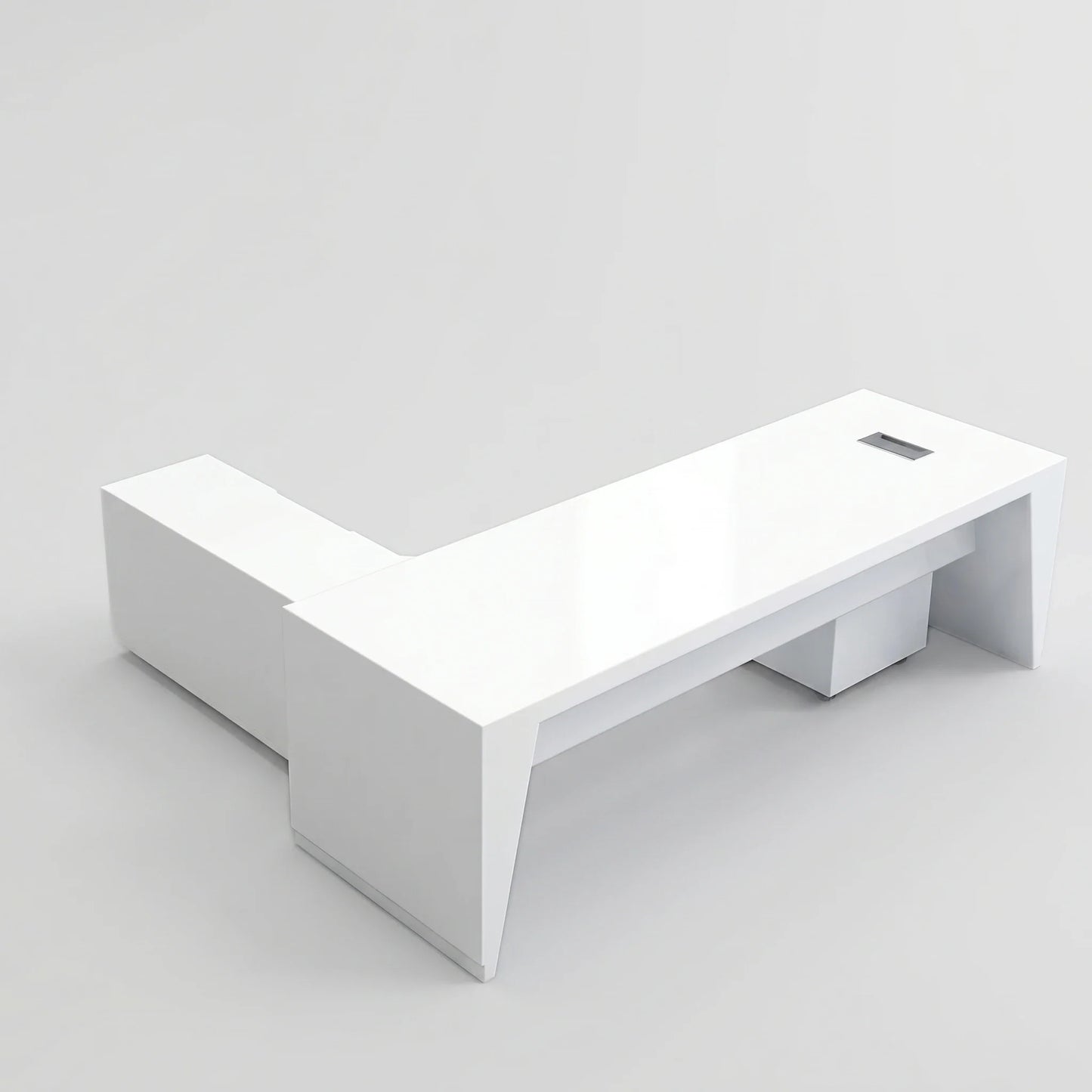 Newton · Executive Desk w/ Mobile Storage