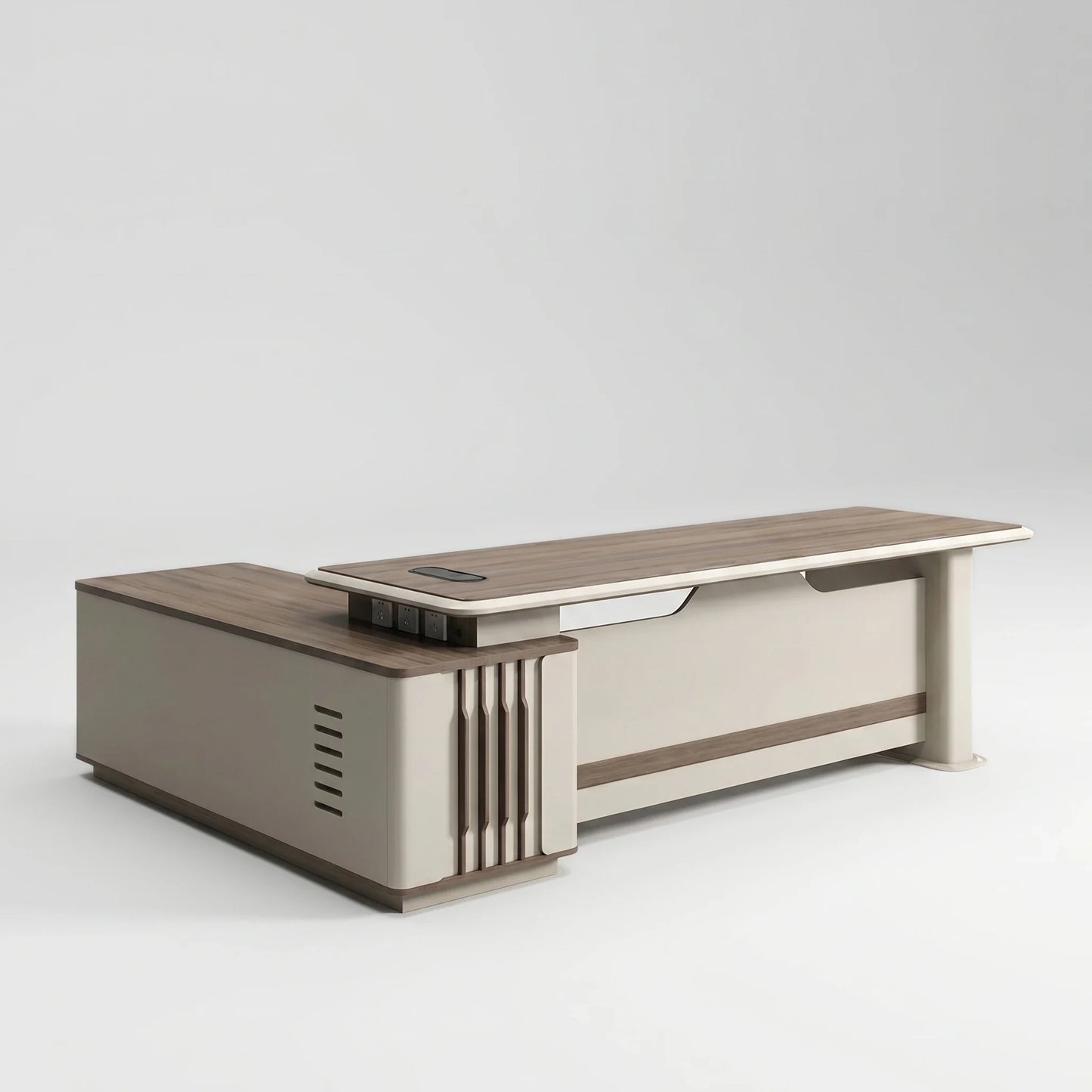 Pembry · Modern L-Shaped Executive Desk