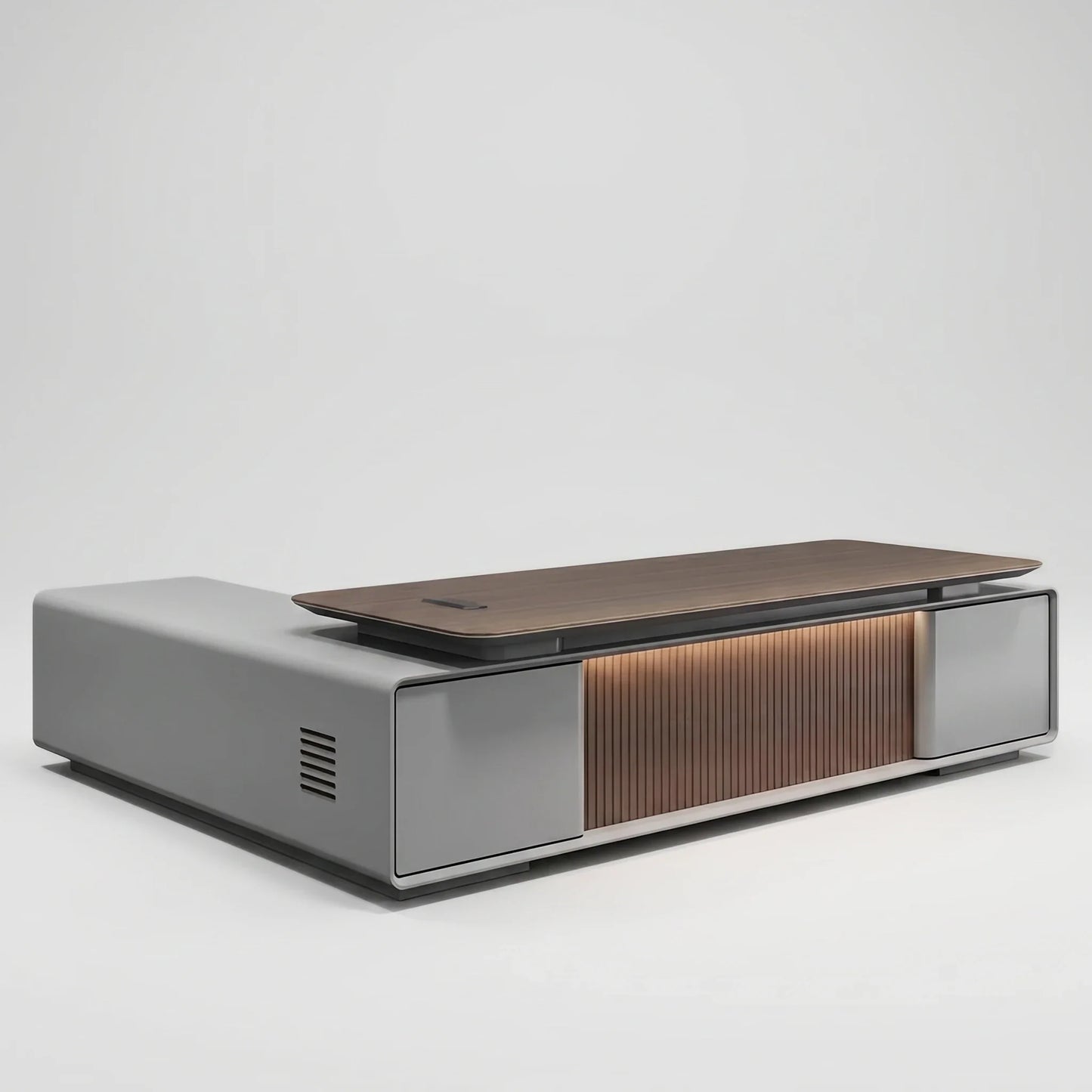 Twilley · Modern L-Shaped Executive Desk